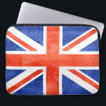 Grunge United Kingdom Flag Laptop Sleeve<br><div class="desc">Grunge United Kingdom Flag. Het ontwerp is beschikbaar op andere producten.</div>