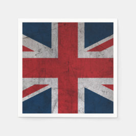 Grunge United Kingdom Flag Servet