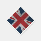 Grunge United Kingdom Flag Servet (Hoek)