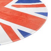 Grunge United Kingdom Flag Snijplank (Hoek)