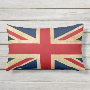Grunge United Kingdom Flag Union Jack Buitenkussen