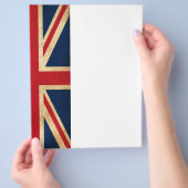  Grunge United Kingdom Flag Union Jack Flyer (Hand)