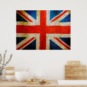 Grunge United Kingdom Poster (Keuken)
