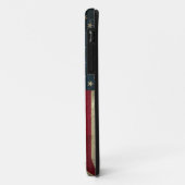 Grunge US Flag Case-Mate iPhone Case (Achterkant/links)