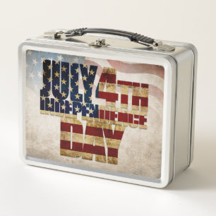 Grunge USA 4 juli Onafhankelijkheids Grafisch