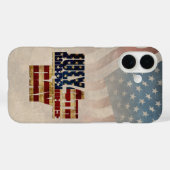 Grunge USA 4 juli Onafhankelijkheidsgrafisch Case-Mate iPhone Case (Achterkant (horizontaal))