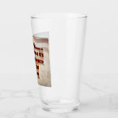 Grunge USA 4 juli Onafhankelijkheidsgrafisch Glas (Links)