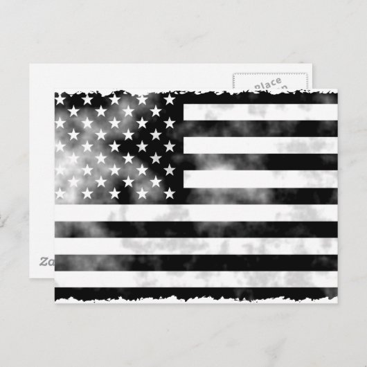 Grunge USA Briefkaart (Voorkant / Achterkant)