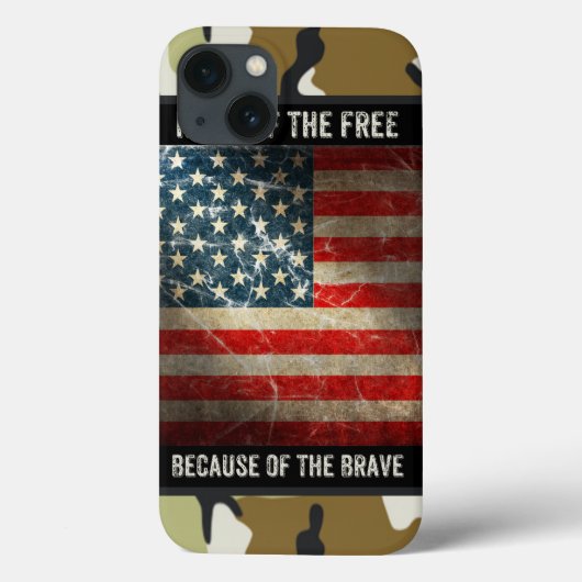 Grunge USA Flag, Camouflage iPad Mini Retina Case (Achterkant)