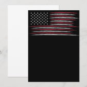 Grunge USA Kaart (Voorkant / Achterkant)