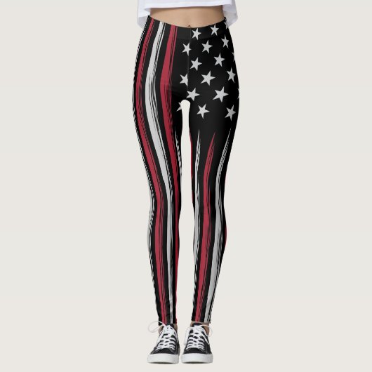Grunge USA Leggings (Voorkant)