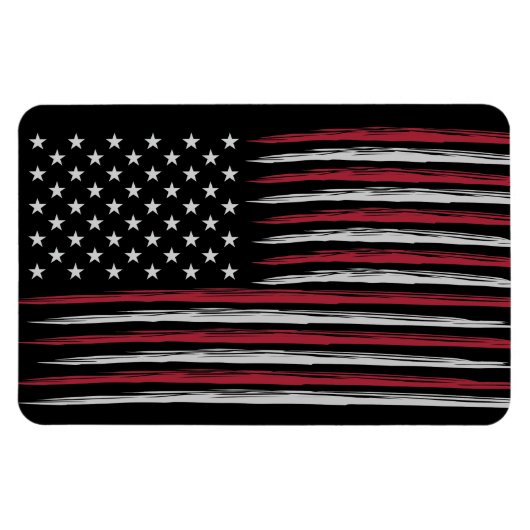 Grunge USA Magneet (Horizontaal)