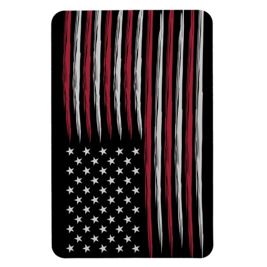 Grunge USA Magneet (Verticaal)
