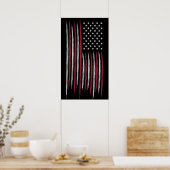 Grunge USA Poster (Keuken)