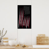 Grunge USA Poster (Keuken)