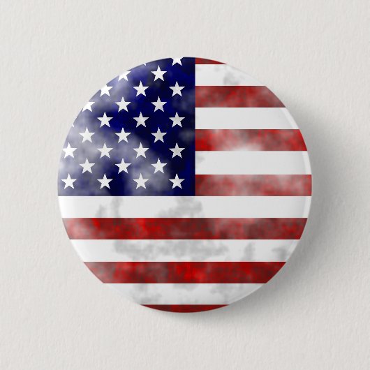 Grunge Usa Ronde Button 5,7 Cm (Voorkant)
