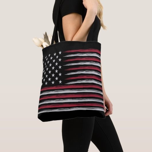 Grunge USA Tote Bag (Dichtbij)