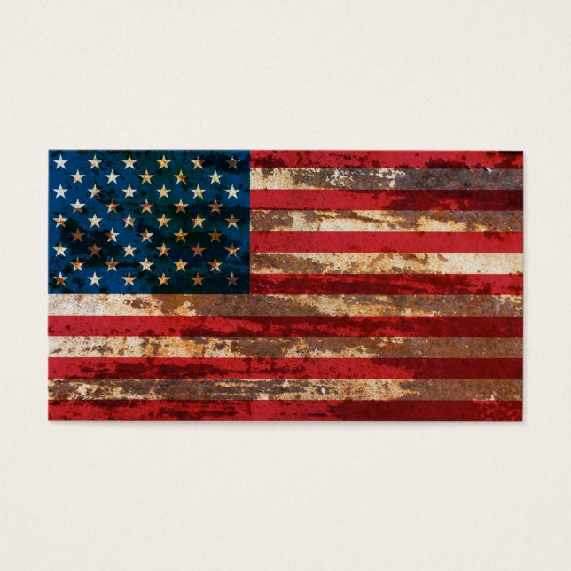 Grunge USA Visitekaartje (Voorkant)
