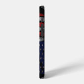 Grunge V.S.-vlag iPhone Hoesje (Linkerkant)