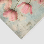 GRUNGE VERDRIETIG BLOEMONTKOPPELING TISSUEPAPIER (Detail)