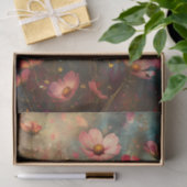 GRUNGE VERDRIETIG BLOEMONTKOPPELING TISSUEPAPIER (Geschenk)