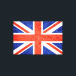 Grunge Verenigd Koninkrijk vlag 2 Canvas Afdruk<br><div class="desc">Grunge United Kingdom Flag. Het ontwerp is beschikbaar op andere producten.</div>