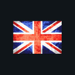 Grunge Verenigd Koninkrijk Vlag 3 Canvas Afdruk<br><div class="desc">Grunge United Kingdom Flag. Het ontwerp is beschikbaar op andere producten.</div>