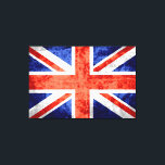 Grunge Verenigd Koninkrijk Vlag 3 Canvas Afdruk<br><div class="desc">Grunge United Kingdom Flag. Het ontwerp is beschikbaar op andere producten.</div>