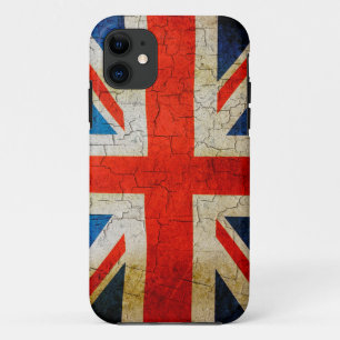 Grunge Verenigd Koninkrijk vlag Case-Mate iPhone Case