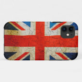 Grunge Verenigd Koninkrijk vlag Case-Mate iPhone Case (Achterkant (horizontaal))