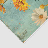 GRUNGE VERSELEEN BLOEMEN DECOUPAGE TISSUEPAPIER (Detail)