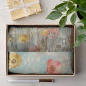 GRUNGE VERSELEEN BLOEMEN DECOUPAGE TISSUEPAPIER (Geschenk)