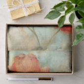 GRUNGE VERSELEEN FLORAL DECOUPAGE TISSUEPAPIER (Geschenk)