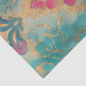 GRUNGE VERSTOORDE SCHADE ONTKOPPELING WEEFSEL PAPI TISSUEPAPIER (Detail)