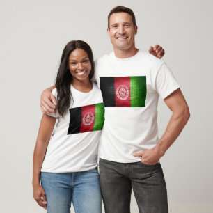 Grunge vlag van Afghanistan T-shirt
