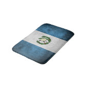 Grunge vlag van Guatemala Badmat (Gekanteld)