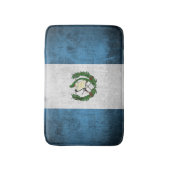 Grunge vlag van Guatemala Badmat (Voorkant Verticaal)