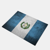 Grunge vlag van Guatemala Deurmat (Schuin)