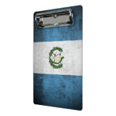Grunge vlag van Guatemala Mini Klembord (Angled2)