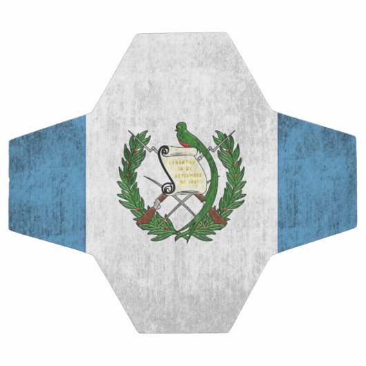 Grunge vlag van Guatemala Voetbal (Enkel)