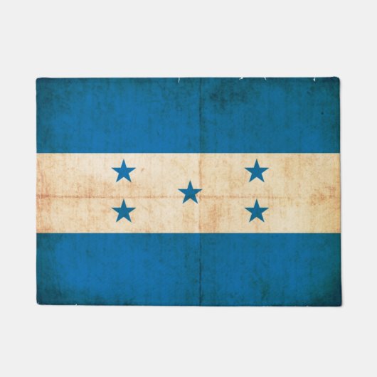 Grunge vlag van Honduras Deurmat (Voorkant)