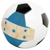 Grunge vlag van Honduras Voetbal (Drie kwart)