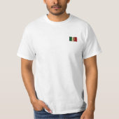 Grunge vlag van Mexico T-shirt (Voorkant)