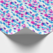 Grunge Vlekken Waterverf Textuur Cadeaupapier (Hoek)