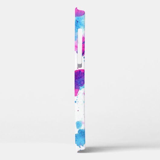 Grunge Vlekken Waterverf Textuur Case-Mate iPhone Case (Achterkant / Links)