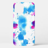 Grunge Vlekken Waterverf Textuur Case-Mate iPhone Case (Achterkant)