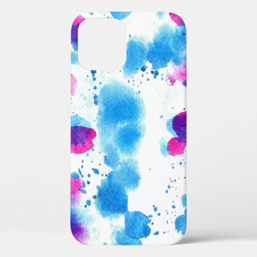 Grunge Vlekken Waterverf Textuur Case-Mate iPhone Case (Achterkant)