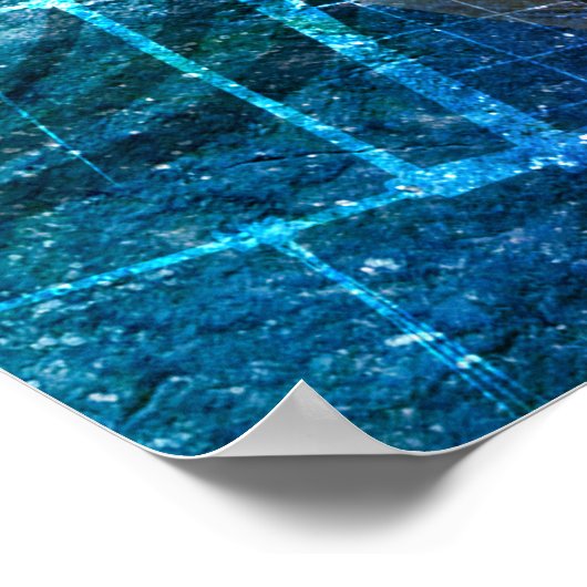 Grunge Volleyball Poster (Hoek)