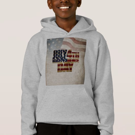Grunge VS juli 4 Onafhankelijkheidsgrafiek (Voorkant)