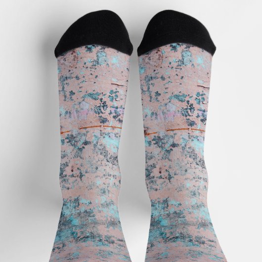 Grunge wandtextuur sokken (Top)